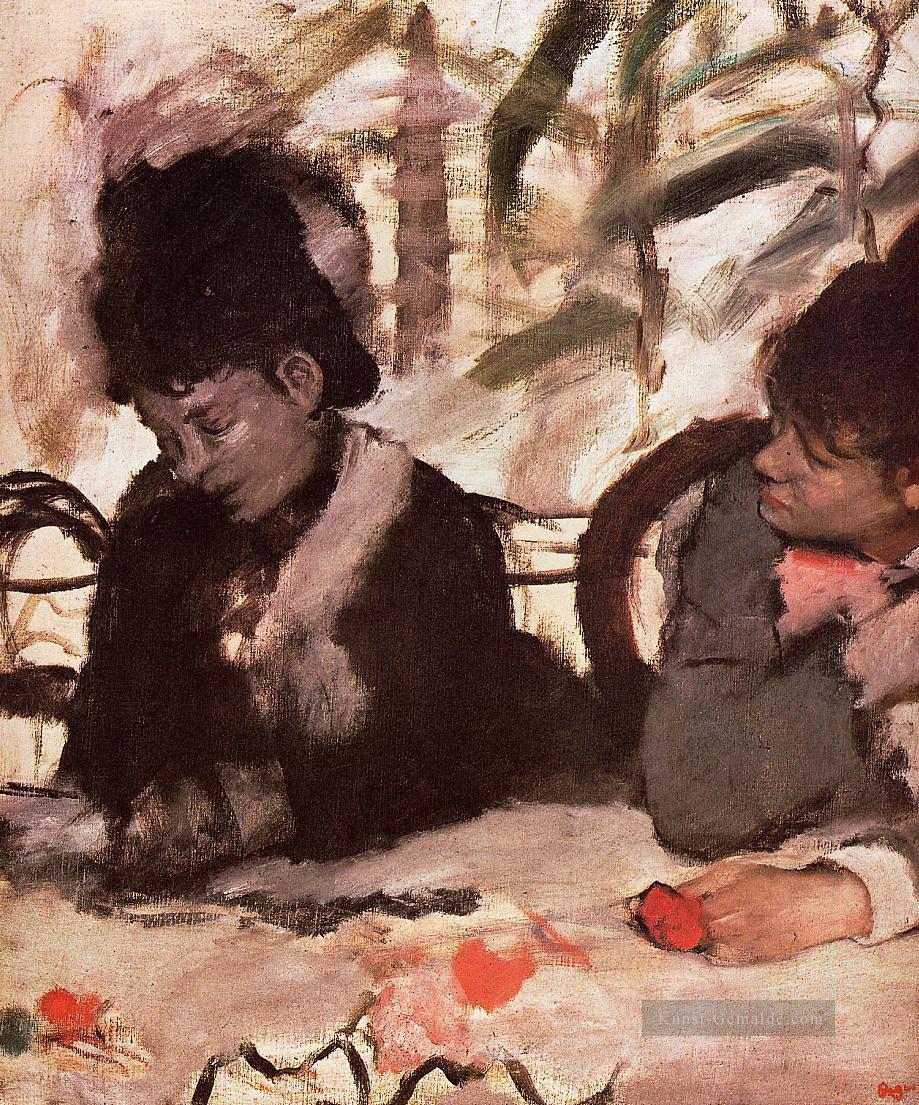 im Café Edgar Degas Ölgemälde